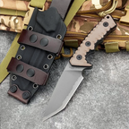 Fixed Blade Knife – Camping G10 Handle Custom Engraving Hunting Survival Tactical EDC detail image - detail view 5