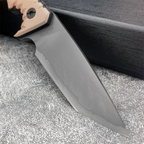 Fixed Blade Knife – Camping G10 Handle Custom Engraving Hunting Survival Tactical EDC detail image - detail view 9