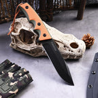 Fixed Blade Knife – G10 Handle Kydex Sheath Stonewash Heavy Duty Survival Camping detail image - detail view 7