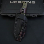 Fixed Blade Knife – IronClad DC53 Tactical with 7mm Full-Tang with G10 Handle Survival detail image - detail view 8