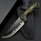 Fixed Blade Knife – M26 Straight with Wave-Pattern with G10 Handle & Kydex Sheath Tactical product image