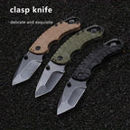 Folding Knife – Kershaw 8750 Pocket with 8Cr13MoV Tanto Blade with Dual Thumbstuds EDC detail image