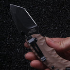 Folding Knife – Kershaw 8750 Pocket with 8Cr13MoV Tanto Blade with Dual Thumbstuds EDC detail image - detail view 6