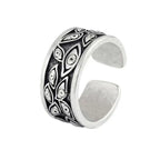 Gothic Statement Ring – Evil Eye with Devil Punk Vintage Retro detail image - detail view 4