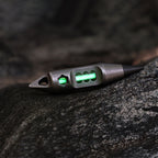 Gothic Titanium Pendant – Dark Fire EDC with Multi-Tool with Keychain Lantern detail image