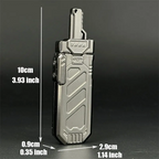 Haptic Fidget Slider – Sky Breaker Metal with Sword & Scabbard Press Mechanism detail image - detail view 8