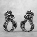 Kraken Octopus Ring – Gothic with Captain Punk Rock Hip Hop Biker Statement detail image - detail view 3