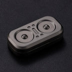 Magnetic Fidget Spinner – Owl Coin Titanium with 360° Stress Relief EDC detail image - detail view 10