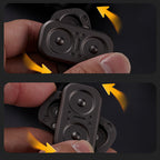 Magnetic Fidget Spinner – Owl Coin Titanium with 360° Stress Relief EDC detail image - detail view 14