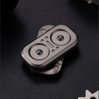 Magnetic Fidget Spinner – Owl Coin Titanium with 360° Stress Relief EDC detail image - detail view 6