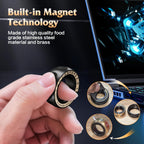 Magnetic Fidget Spinner – RelaxiSpin Rings with Stainless Steel & Brass Rings detail image - detail view 6