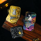 Magnetic Fidget Toy – Polar Flash SNAP Triple-Slide EDC with Titanium & Zirconium detail image - detail view 11
