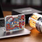 Mechanical Fidget Toy – DiceMaster Pro Metal Dice Game with Quick-Press Button System detail image
