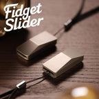 Metal Fidget Slider – Cyber Flick Twist with CyberFlick Futuristic EDC Stress Relief Toy detail image