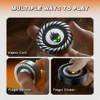 Metal Fidget Spinner – 3-in-1 Torpedo Detachable EDC Stress Relief Focus Desk Toy detail image - detail view 4