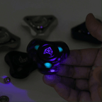 Metal Fidget Spinner – Helix Turbo with Torpedo Design with Detachable Parts High Spin EDC detail image