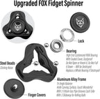 Metal Fidget Spinner – Helix Turbo with Torpedo Design with Detachable Parts High Spin EDC detail image - detail view 5