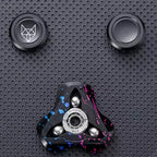 Metal Fidget Spinner – Helix Turbo with Torpedo Design with Detachable Parts High Spin EDC detail image - detail view 8