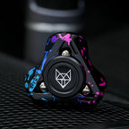 Metal Fidget Spinner – Helix Turbo with Torpedo Design with Detachable Parts High Spin EDC product image