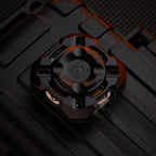 Metal Fidget Spinner – Nebula in Gyre M4 Mortise & Tenon with Four-Leaf Linkage variant image - product view 5
