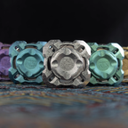 Metal Fidget Spinner – Nebula in Gyre M4 Mortise & Tenon with Four-Leaf Linkage product image