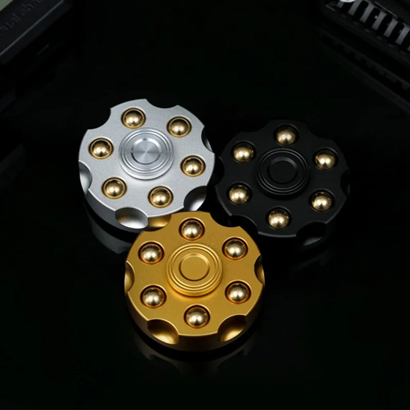 Metal Fidget Spinner – Spin Chamber Revolver with EDC Stress Relief Toy detail image - detail view 17