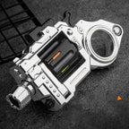 Metal Fidget Toy – Pocket Flash Alloy Revolver Gun with LED Light EDC with Soft Darts detail image - detail view 10