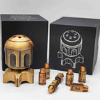Metal Fidget Toy – RocketDice Rotating Dice Set with Zinc Alloy Bullet-Inspired EDC detail image - detail view 17