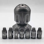 Metal Fidget Toy – RocketDice Rotating Dice Set with Zinc Alloy Bullet-Inspired EDC detail image - detail view 6