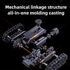 Metal Fidget Toy – Sphere Tank Roller Design Alloy Rotating Mechanism Stress Relief EDC detail image - detail view 9