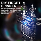 Metal Fidget Toy – TankTwirl Stress-Relief with Premium EDC Desk detail image - detail view 11