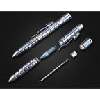 Metal Kubotan – Samurai Armor Tactical Pen Flashlight with Multi-Function EDC Tool detail image - detail view 3