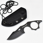 Neck Knife – THUMB Mini Fixed Blade with Skeleton Design EDC with Sheath product image