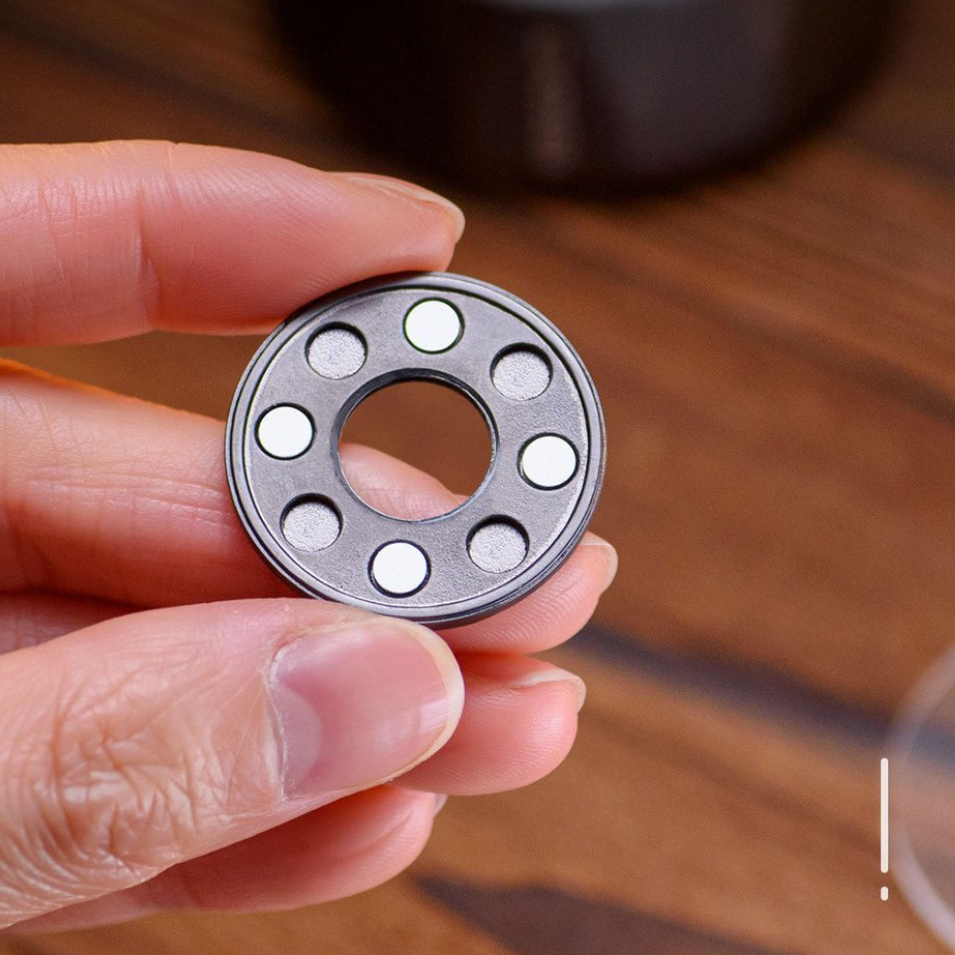 Fidget Spinner Metal Rechargeable Torque Wheel Dual-Direction - Galaxy Vortex EDC Stress Relief