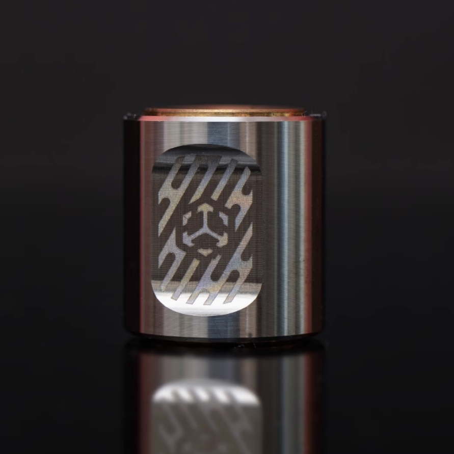 SpinCore Titanium Fidget Spinner Pendant - EDC Stress Relief Necklace