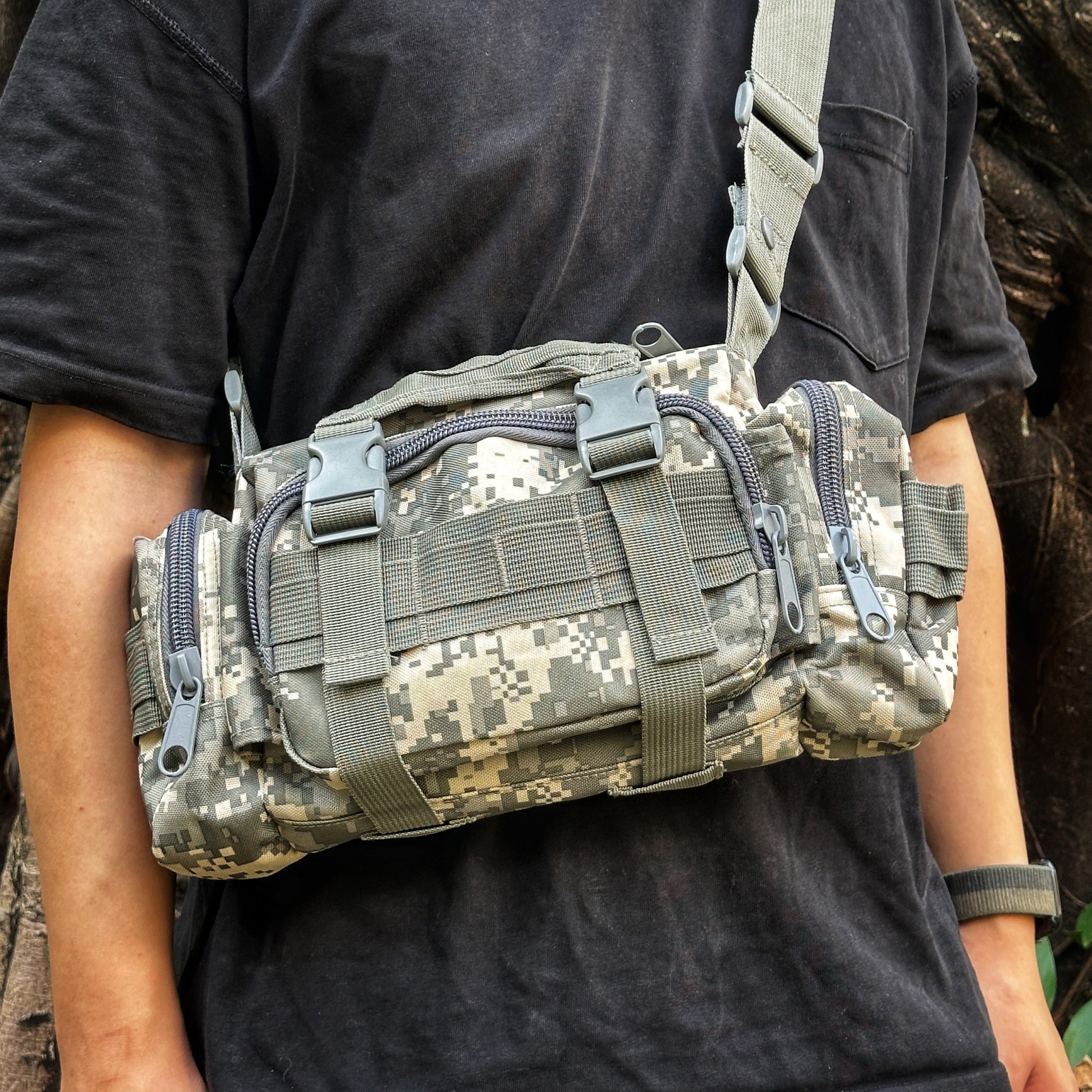Slingshot Bag – Tactical MOLLE Waist Pack & Sling Bag for Slingshot Ammo & Outdoor Gear
