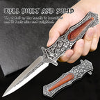 Stainless Steel EDC Knife for Everyday Utility, Collecting, And Outdoor Tasks detail image - detail view 5