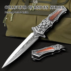 Stainless Steel EDC Knife for Everyday Utility, Collecting, And Outdoor Tasks detail image - detail view 6