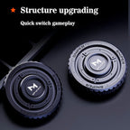 Stainless Steel Fidget Slider – TriVortex 3-in-1 with Premium CNC Aluminum EDC Spinner detail image - detail view 6