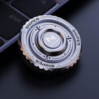 Stainless Steel Fidget Slider – TriVortex 3-in-1 with Premium CNC Aluminum EDC Spinner product image