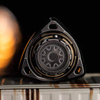 Stainless Steel Fidget Spinner – Dual-Ring with Roaring Sound EDC detail image