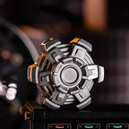Stainless Steel Fidget Spinner – Machinarium with Dual Ring EDC detail image