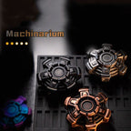 Stainless Steel Fidget Spinner – Machinarium with Dual Ring EDC product image