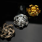 Stainless Steel Fidget Spinner – Metal Triple-Ring Linked 195g detail image - detail view 8