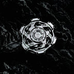 Stainless Steel Fidget Spinner – Metal Triple-Ring Linked 195g product image