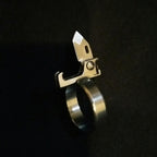 Stainless Steel Folding Knife – 304 Ring with Single Finger Blade EDC Multi-Tool product image