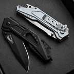 Stainless Steel Folding Knife – Leopard's Edge Multipurpose Pocket product image