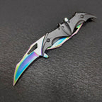 Stainless Steel Folding Knife – The Bat Double-Sided with 3Cr13 EDC detail image
