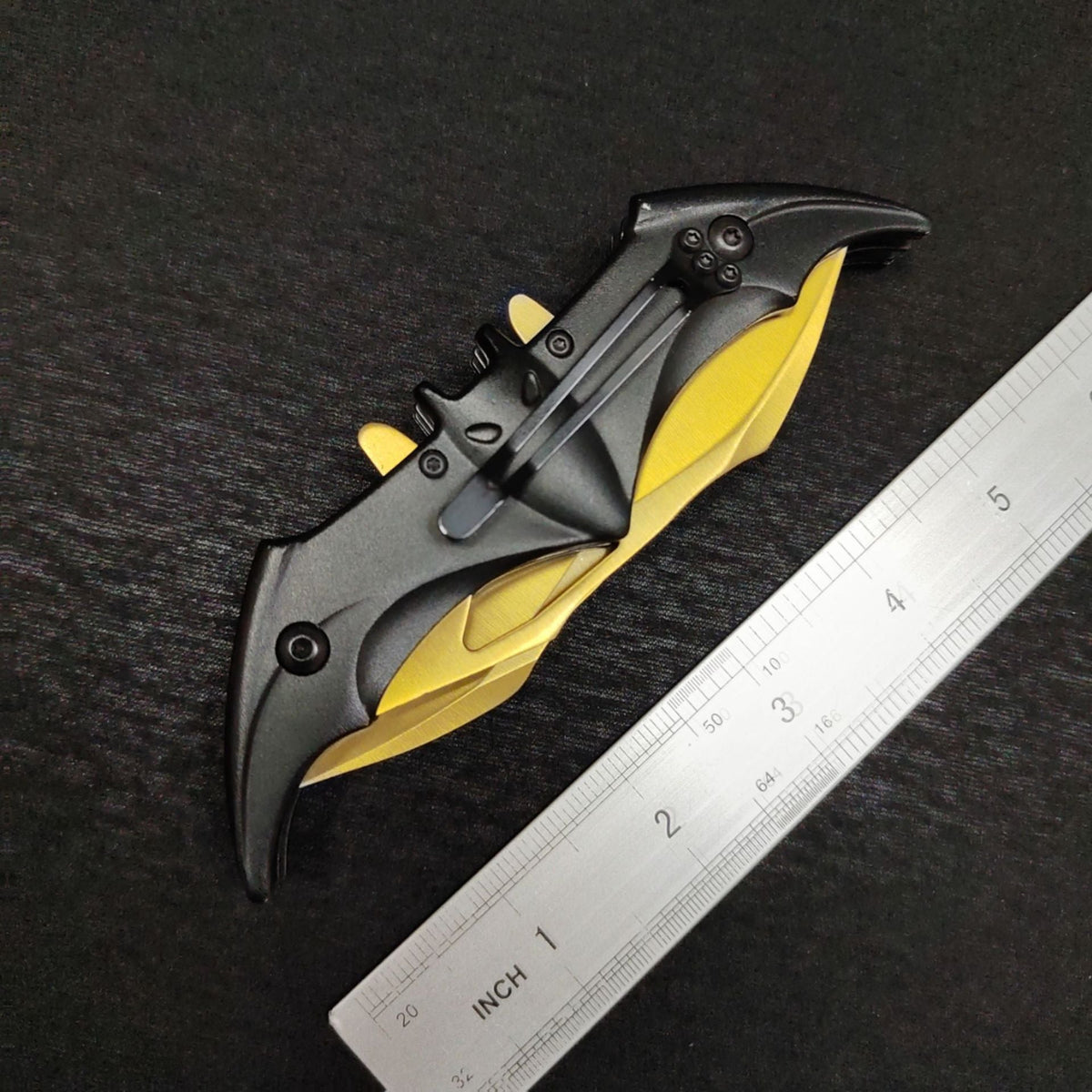 Stainless Steel Folding Knife – The Bat Double-Sided with 3Cr13 EDC detail image - detail view 7