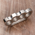 Stainless Steel Four Finger Knuckles – 304 Duster with Polished Classic EDC detail image - detail view 3
